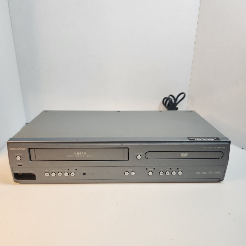 Magnavox MWD2206 DVD VCR Combo - Parts or Repair - VCR Does Not Work "READ